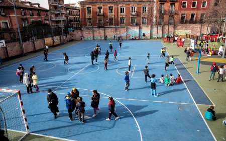 Los patios y bibliotecas de los colegios públicos de Madrid abrirán durante la tarde el próximo curso