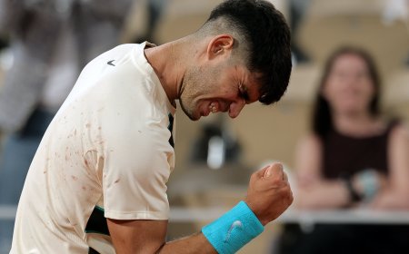 Alcaraz entra y sale del hoyo ante Dzumhur, pero alcanza los octavos