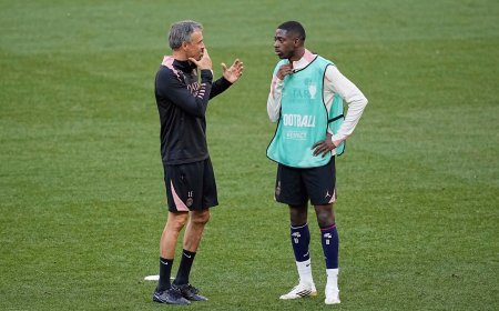Luis Enrique, el único hombre tranquilo en la final de Múnich