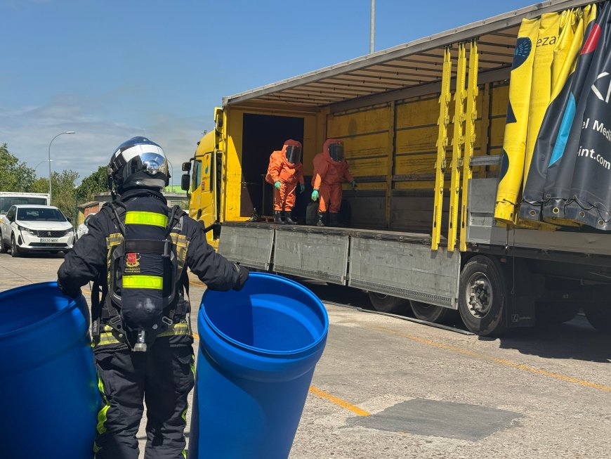 Nube tóxica en una nave de Algete: tres trabajadores intoxicados