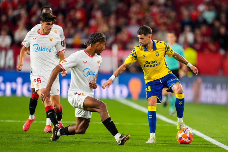 El Sevilla sella la salvación y Las Palmas es virtualmente equipo de Segunda