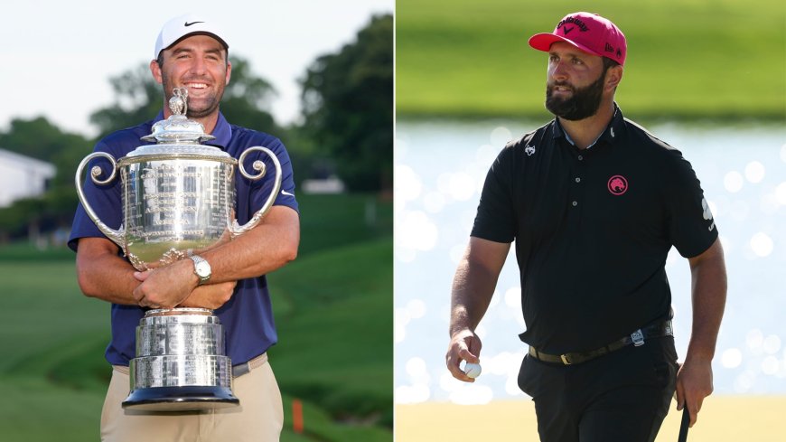 Scottie Scheffler-Jon Rahm, un duelo de época pero solo 16 días al año