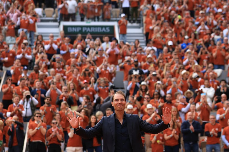 Roland Garros glorifica a Nadal con un homenaje imborrable