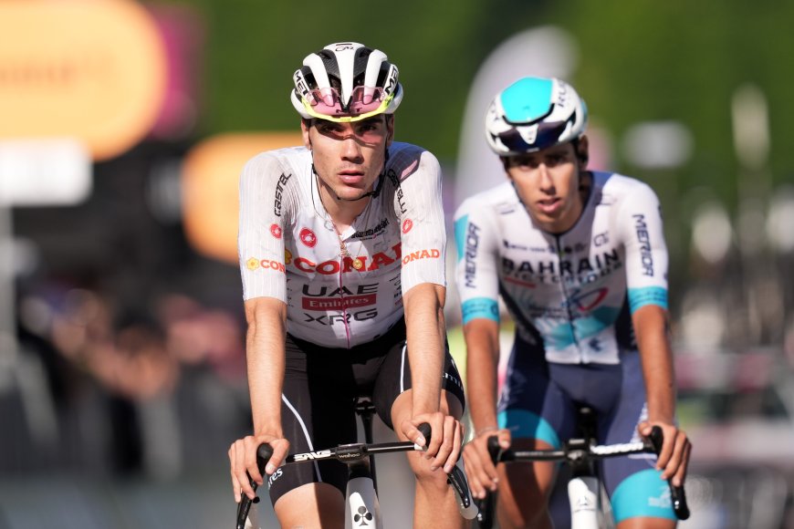 Santa Bárbara fatal para Juan Ayuso en la 16ª etapa del Giro de Italia