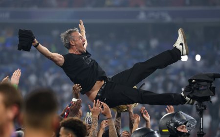 Luis Enrique: “El día que me presenté dije que mi primer objetivo era traer trofeos importantes”