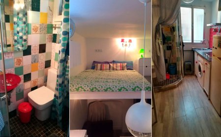 Minipiso en Lavapiés con váter dentro del plato de ducha y dentro de la cocina: 700 euros