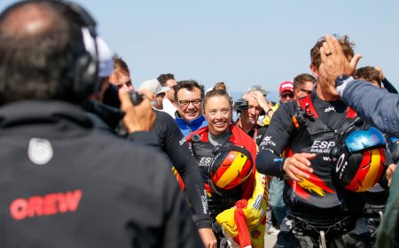 Nicole Van der Velden, la marinera zen del Sail GP, maestra de las nubes y de las mareas