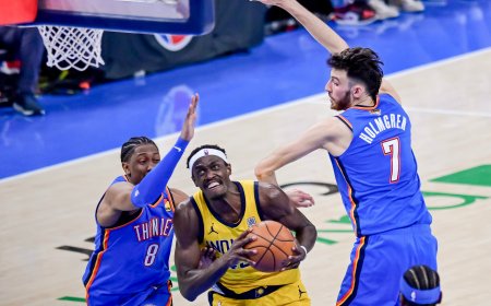 Oklahoma City Thunder iguala la final de la NBA tras secar el ataque de los Indiana Pacers