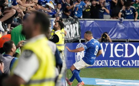 El Oviedo hace bueno el 1-2 de la ida y jugará la final del ‘playoff’ de ascenso a Primera