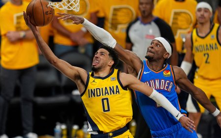 Oklahoma City Thunder remonta ante los Indiana Pacers e iguala la final de la NBA a dos partidos