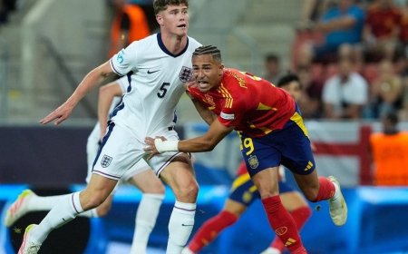 Inglaterra acaba con España y pasa a las semifinales del Europeo sub 21