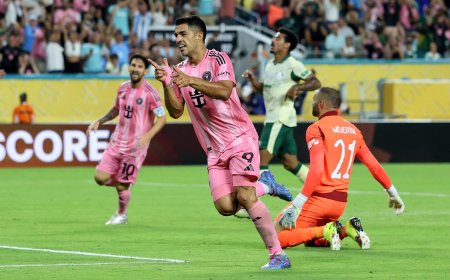 Los viejos rockeros de Messi siguen tocando: el Inter Miami empata contra Palmeiras
