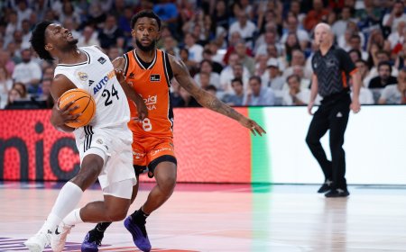 Valencia Basket - Real Madrid en directo | Los blancos se llevan el primer cuarto por 19-23