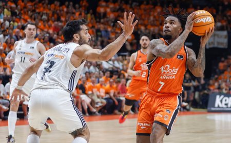 Valencia Basket - Real Madrid en directo | Los blancos se distancian en el marcador tras el tercer cuarto (49-60)