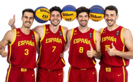 La selección masculina de baloncesto 3x3 logra un histórico oro en la Copa del Mundo
