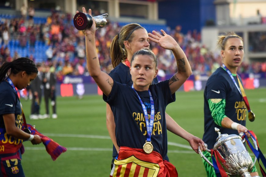 Claudia Pina, autora de los dos goles de la final de Copa, más que un revulsivo: “La clave fue la confianza”