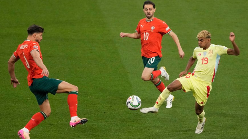 Portugal - España, la final de la UEFA Nations League en directo | España gana al descanso gracias al gol de Oyarzabal en el último minuto de la primera mitad