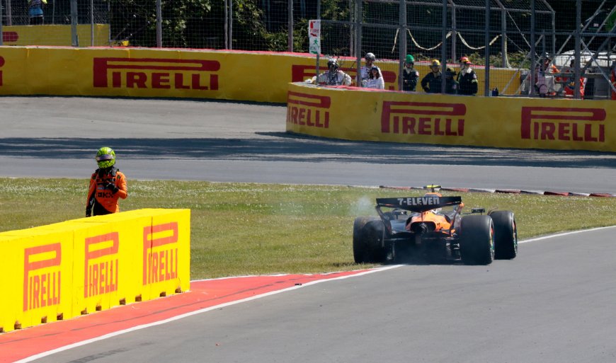 Norris se hace el harakiri en el GP de Canadá