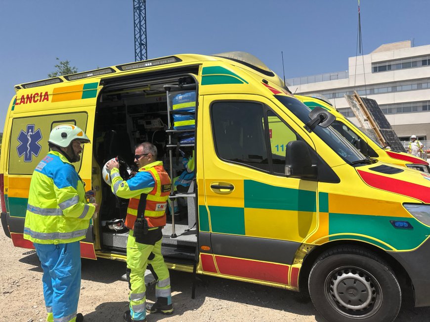 Un trabajador muerto y otro herido en sendos accidentes laborales en Majadahonda y Madrid