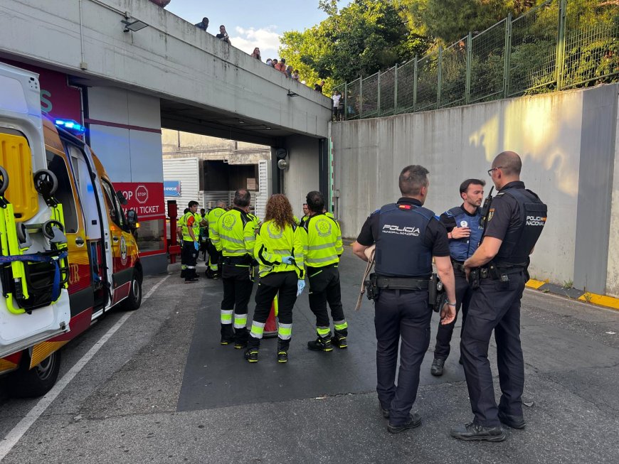 Detenido un hombre por empujar al vacío desde siete metros a una mujer en la estación de Méndez Álvaro