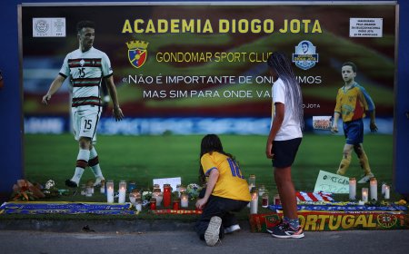 Portugal despide a Diego Jota y André Silva con un duelo unánime