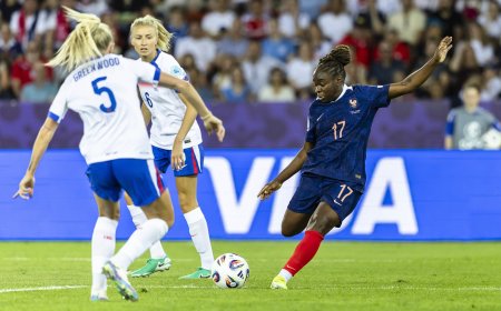 Francia remienda su pasado y domina a la vigente campeona Inglaterra