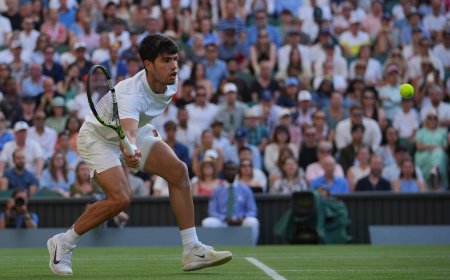 Alcaraz - Rublev en directo, el partido de octavos de final de Wimbledon en directo