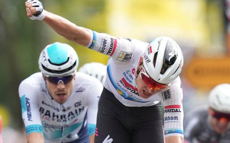 Viento de cara, calma, y sprint para Tim Merlier en el Tour de Francia