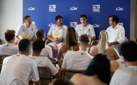 Pádel para olvidar la masacre: la selección nacional de Ucrania llega la Europeo entre paladas y toques de queda