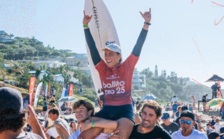 Nadia Erostarbe, ganadora del Ballito Pro, sigue haciendo historia para el surf español