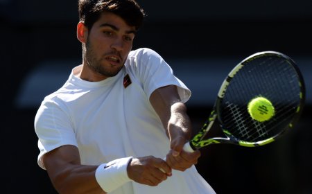 Cuartos de final de Wimbledon: Alcaraz avasalla a Norrie
