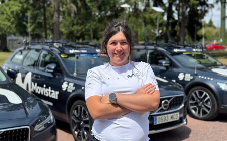 Uxue Otxoa, ‘coach’ del Movistar: “A los ciclistas les domina a veces un deseo de robotización, pero las emociones no se pueden controlar”
