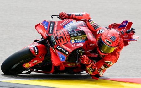 Marc Márquez, un maestro inimitable en Sachsenring, el trazado que mejor le permite explotar las curvas de izquierdas