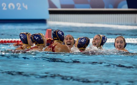 La selección española de waterpolo avanza con paso firme a cuartos tras arrollar a Gran Bretaña