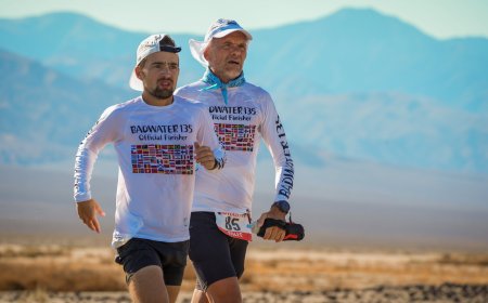Iván Peñalba, el corredor de largas distancias que encuentra su hábitat a 56 grados en el Valle de la Muerte