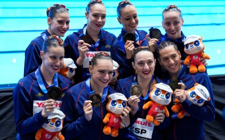 España regresa al podio del equipo libre con un bronce histórico en Singapur