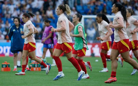 Inglaterra – España, la final de la Eurocopa femenina en directo | Athenea entra en el once español por Claudia Pina