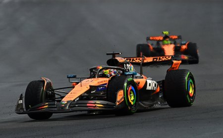 Para eficiencia, la de Piastri en el GP de Bélgica de F1