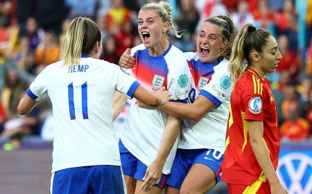 Inglaterra – España, la final de la Eurocopa femenina en directo | Inglaterra revalida el título europeo tras ganar a España en los penaltis (3-1)