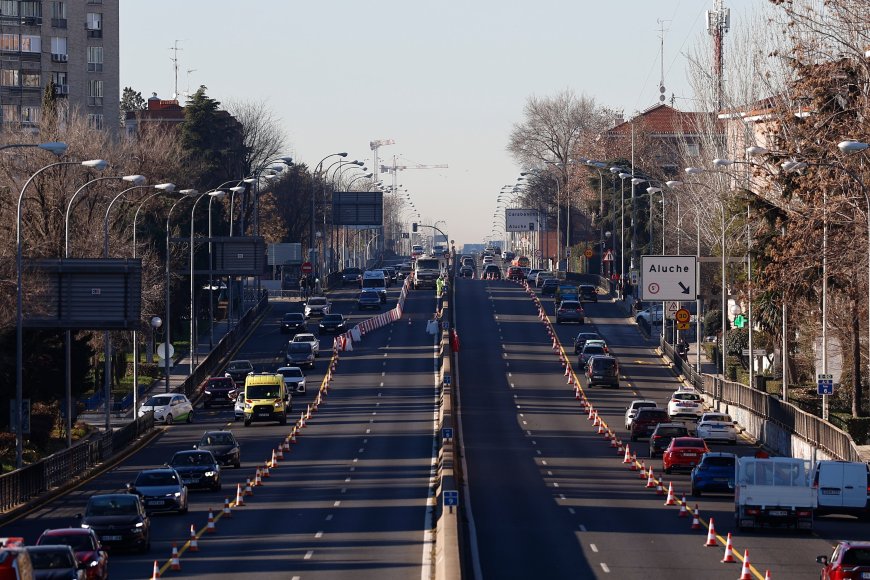 Las grandes obras de Almeida complicarán el tráfico de Madrid hasta finales de 2026 y la primavera de 2027