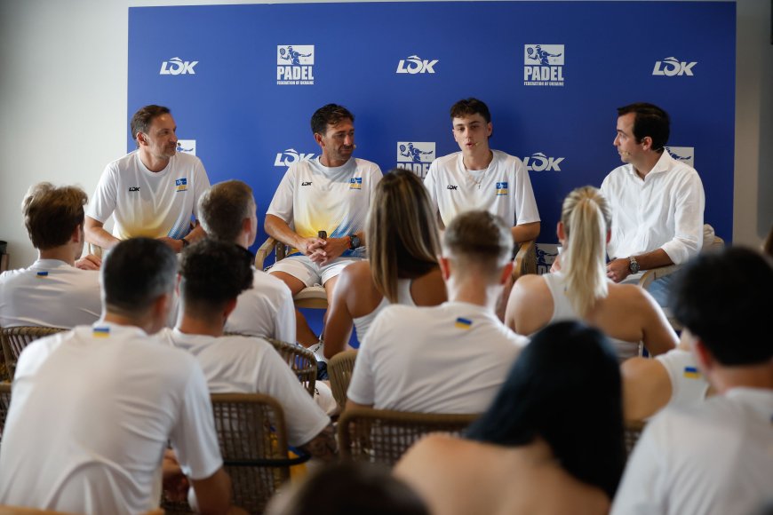 Pádel para olvidar la masacre: la selección nacional de Ucrania llega al Europeo entre paladas y toques de queda