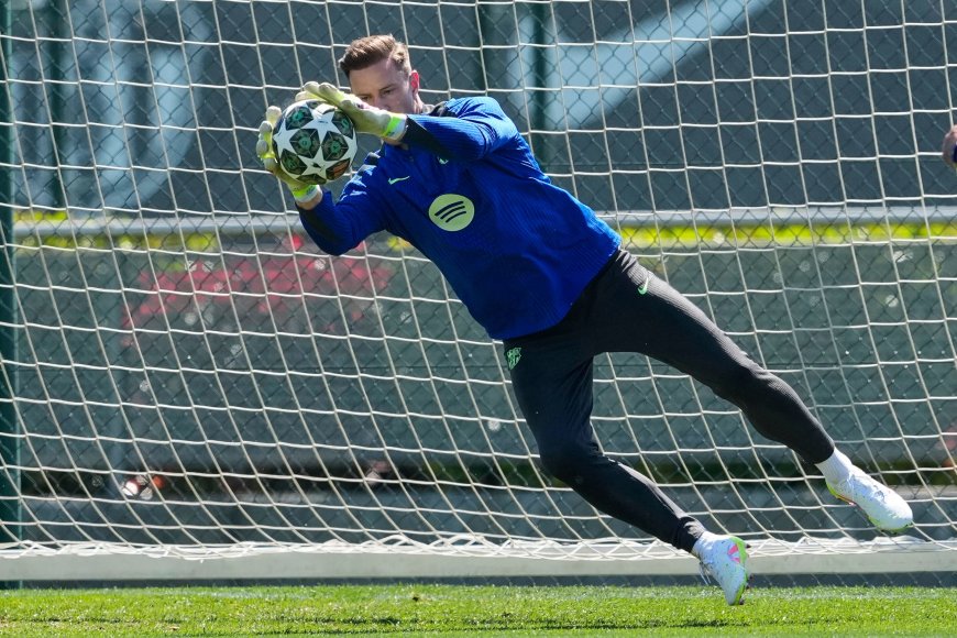 Ter Stegen no se entrena con el grupo en la primera sesión de la pretemporada del Barcelona