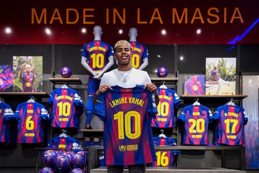 Lamine Yamal hereda el 10: “Messi ha hecho su camino, yo haré el mío”