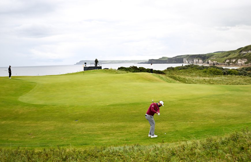 Jon Rahm encalla en el festival de Scheffler en el Open Británico