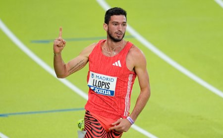Quique Llopis y Moha Attaoui, con el colmillo afilado a seis semanas del Mundial de Atletismo