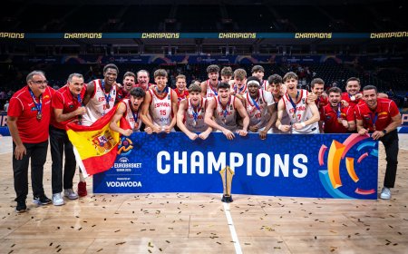 Épica remontada de España para ganar ante Francia el Europeo sub-18 de baloncesto