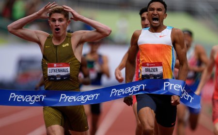 El fenómeno Cooper Lutkenhaus rompe los moldes y asombra al mundo del atletismo con 16 años