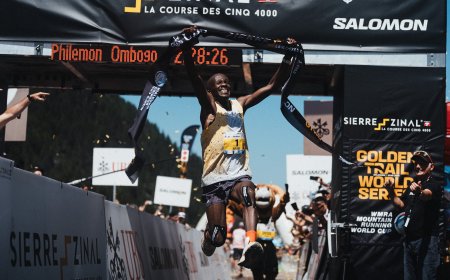 Philemon Kiriago se redime de su drama ante Kilian Jornet en Sierre-Zinal
