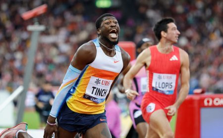 Llopis, segundo español en subir al podio de la Diamond League