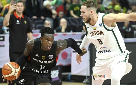 Schröder denuncia gritos racistas de la afición de Lituania: “Me hicieron ruidos de mono. Lo había visto con Vinicius”